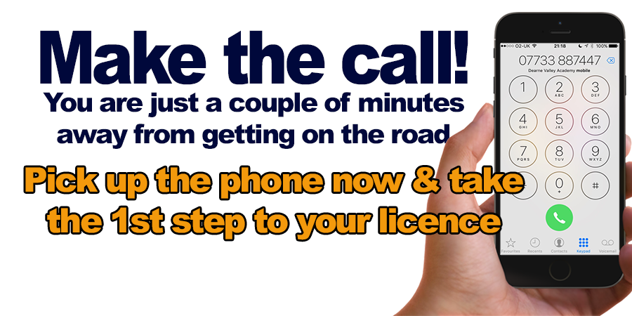 Make the call and get on the road now!